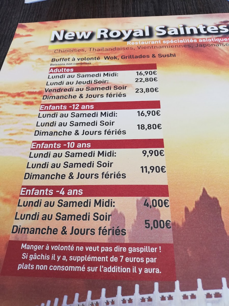 Menu Royal Saintes-10