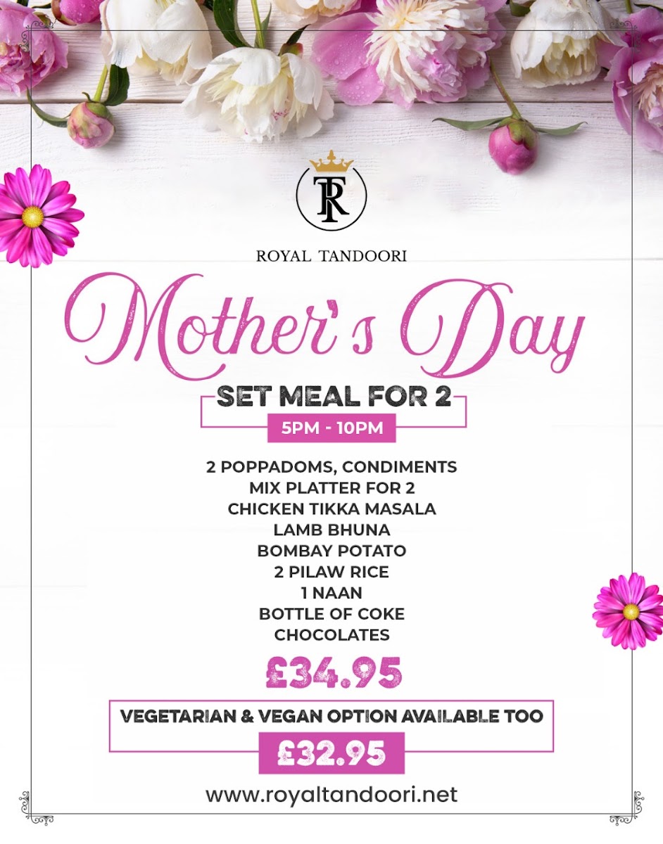 Menu Royal Tandoori Indian Restaurant And Takeaway Corby-8