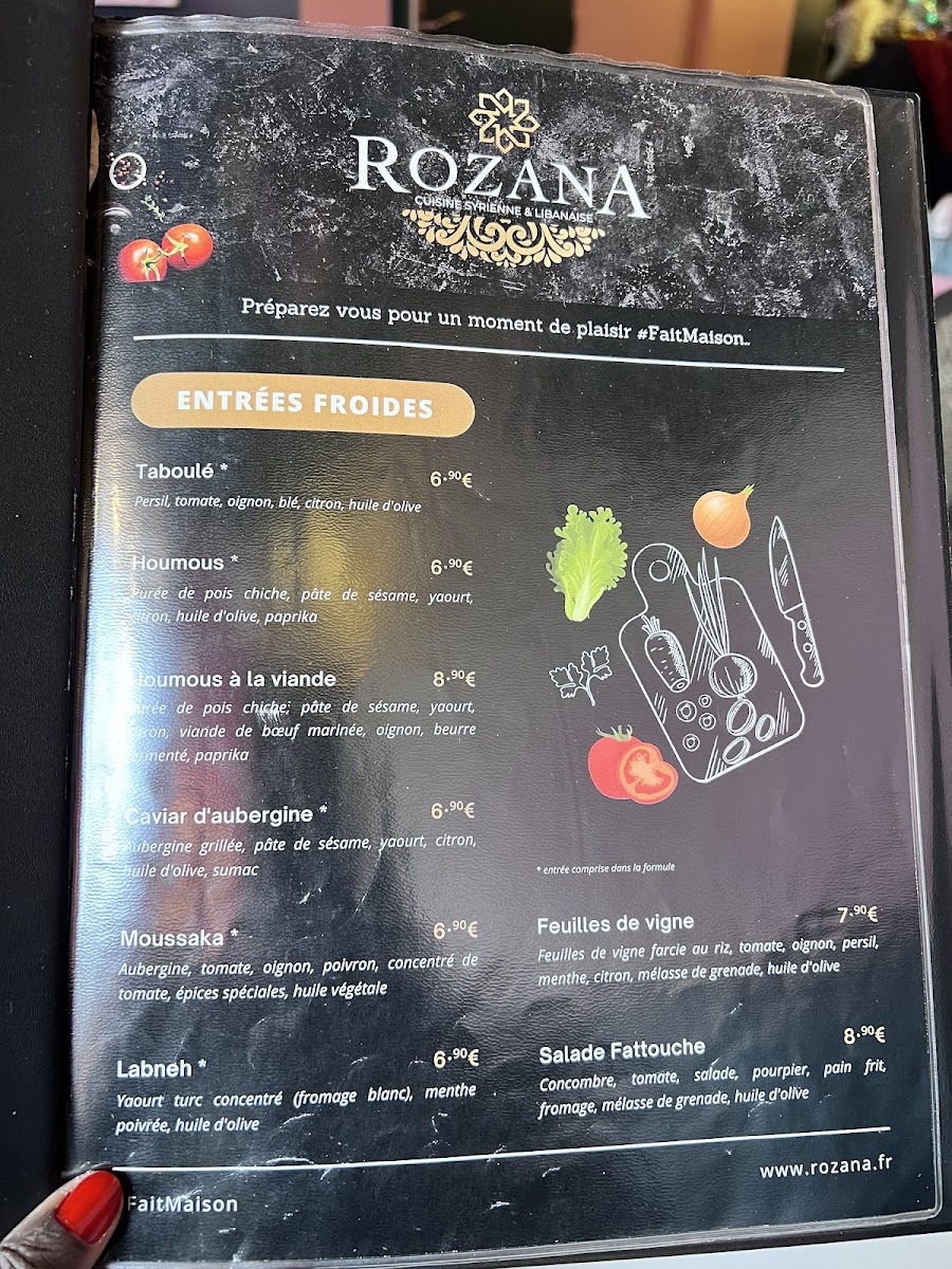 Menu Rozana Restaurant-2