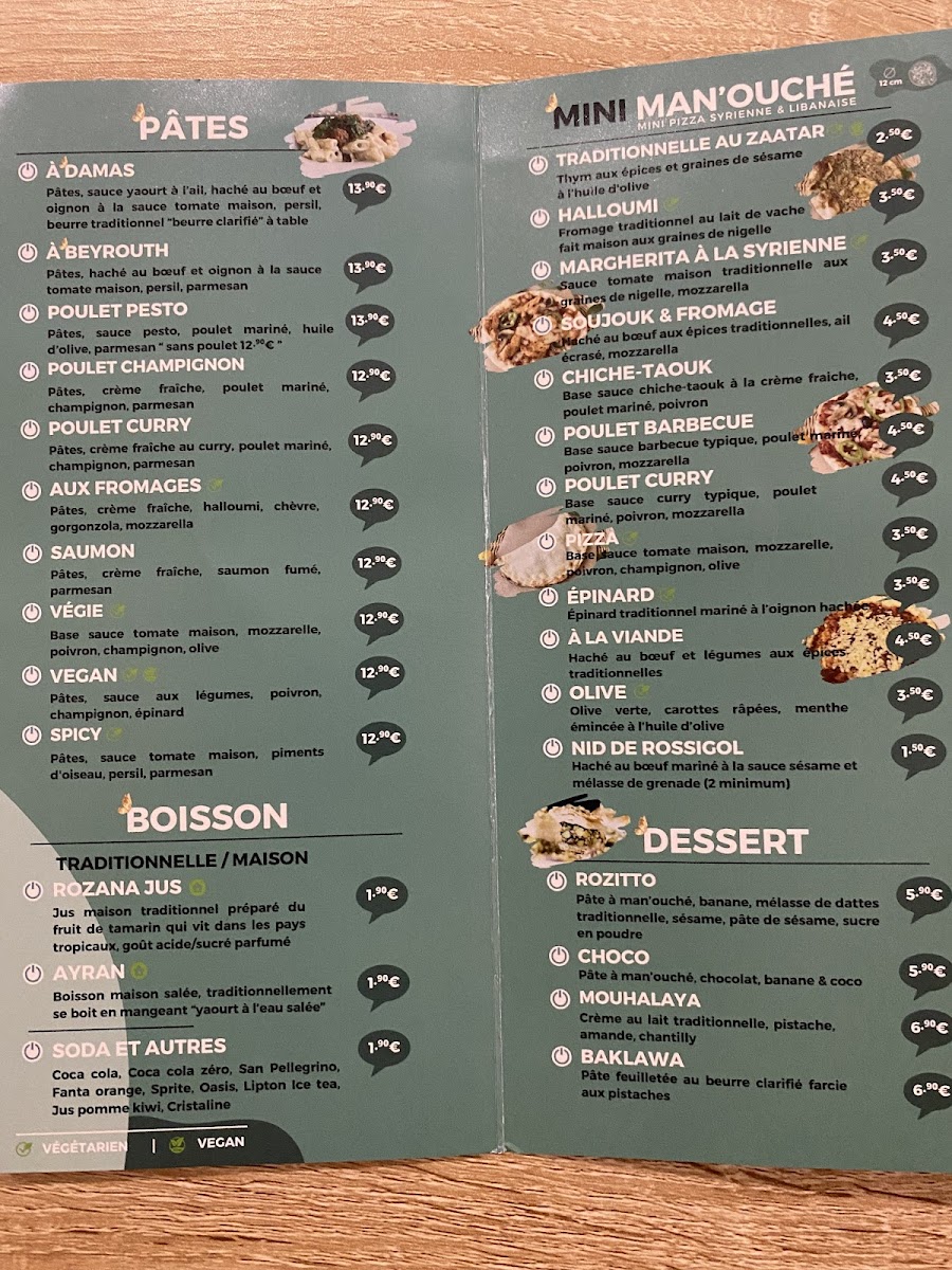 Menu Rozie Pizza & Pâtes-3
