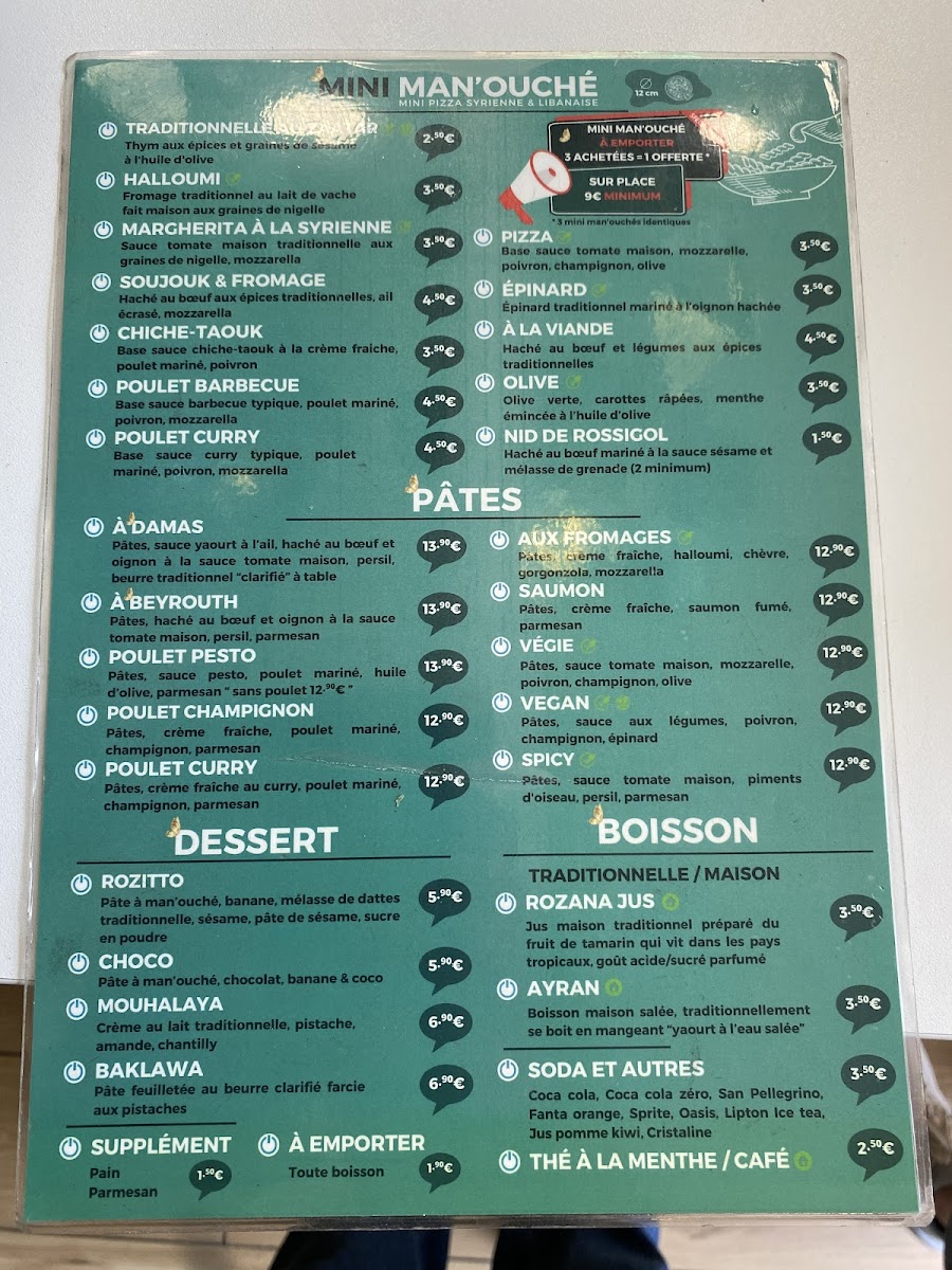 Menu Rozie Pizza & Pâtes-5