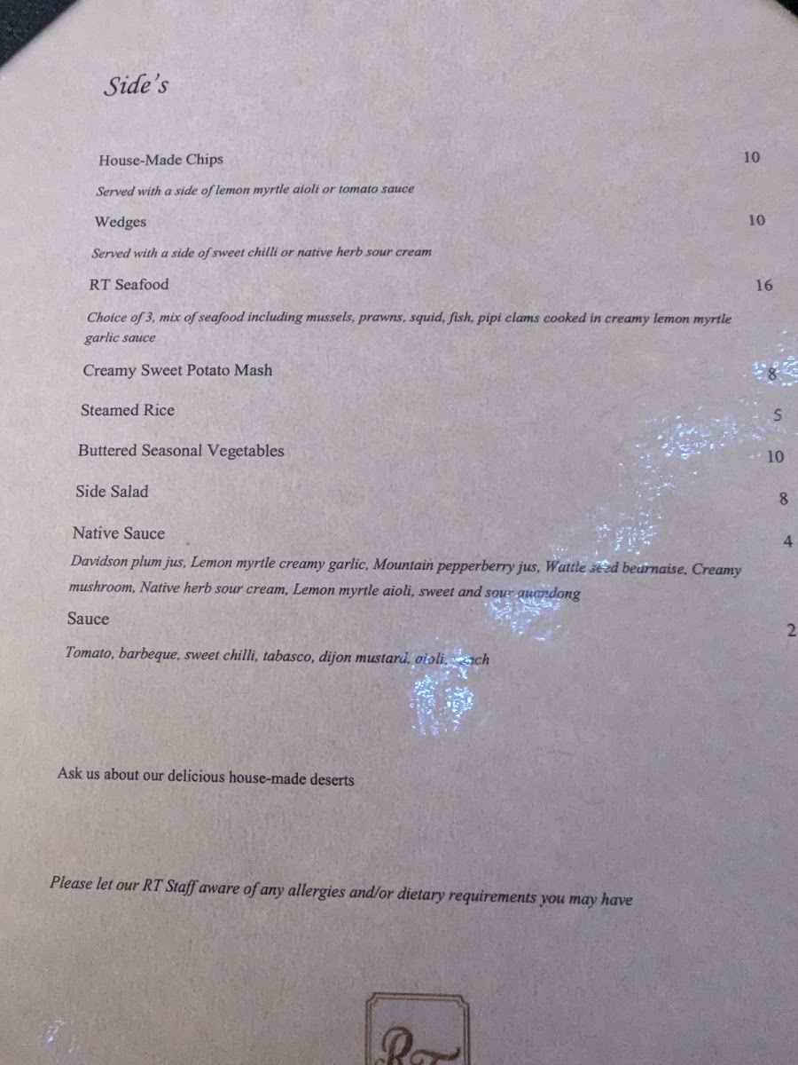 Menu Rt Cafe And Restaurant-5