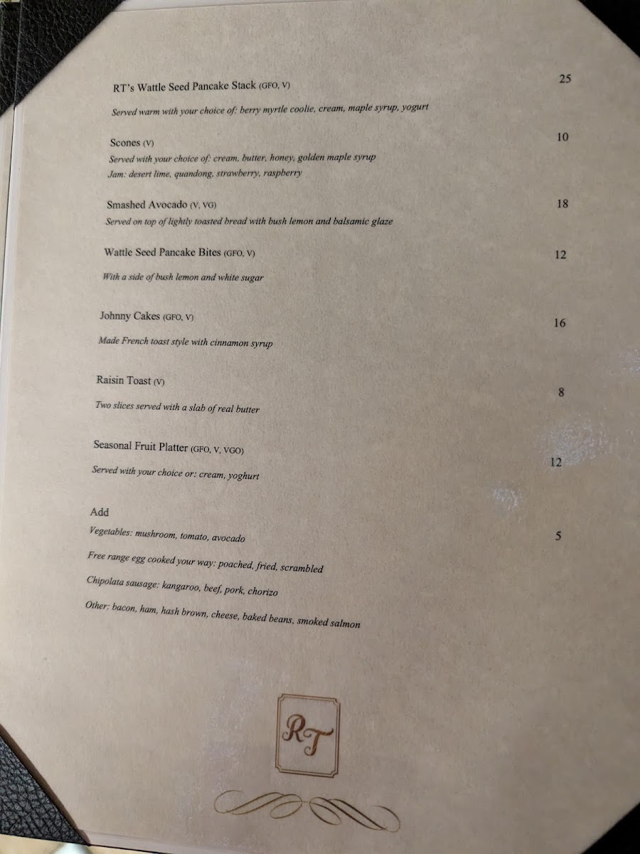 Menu Rt Cafe And Restaurant-9