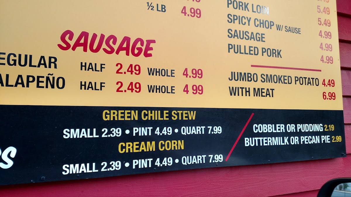 Menu Rudy's 'country Store' And Bar-B-Q-10