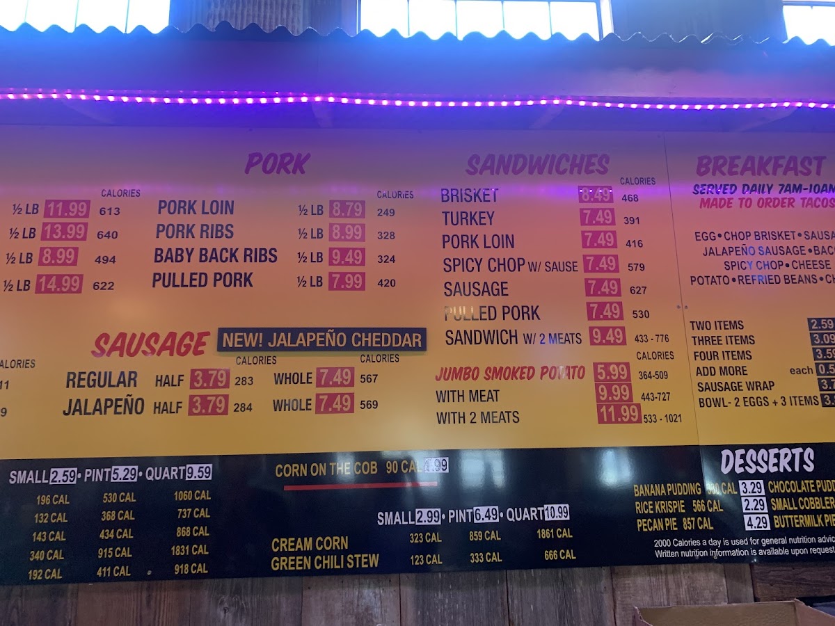 Menu Rudy's 'country Store' And Bar-B-Q-4