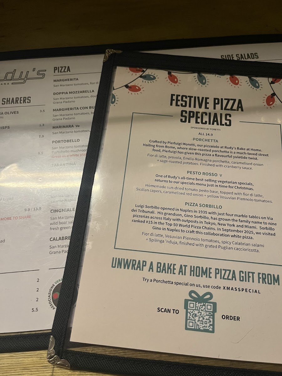 Menu Rudy's Pizza Napoletana - Birmingham-6