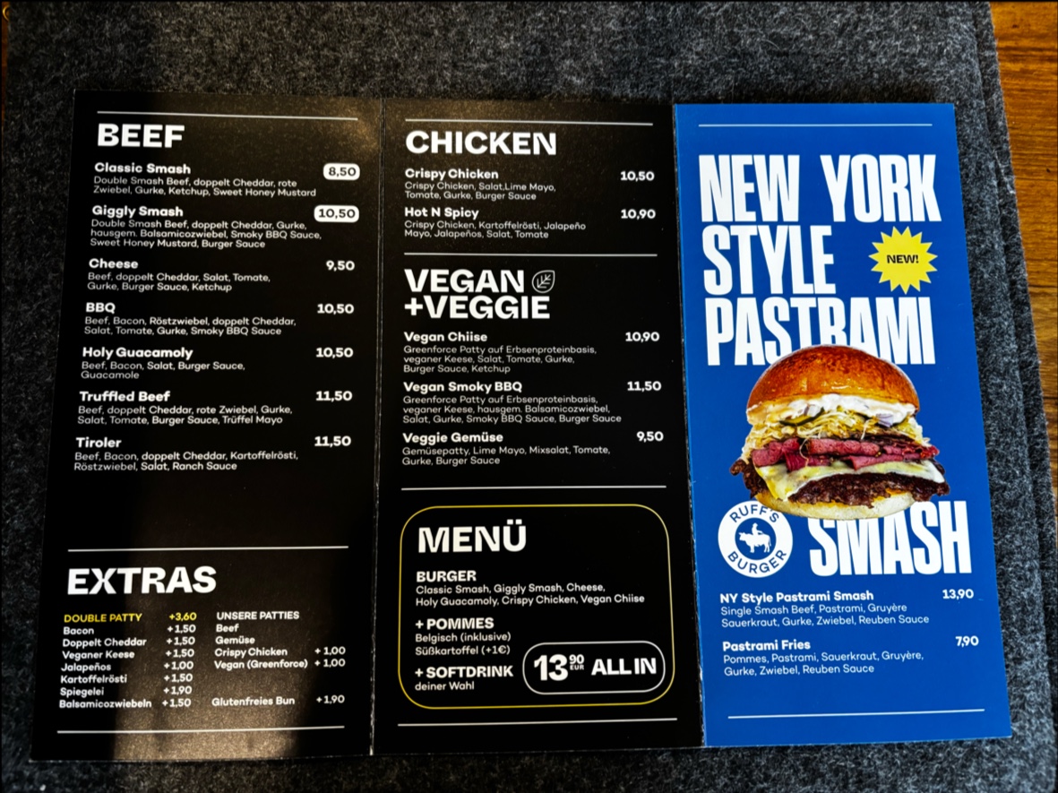 Menu Ruff's Burger Düsseldorf-2