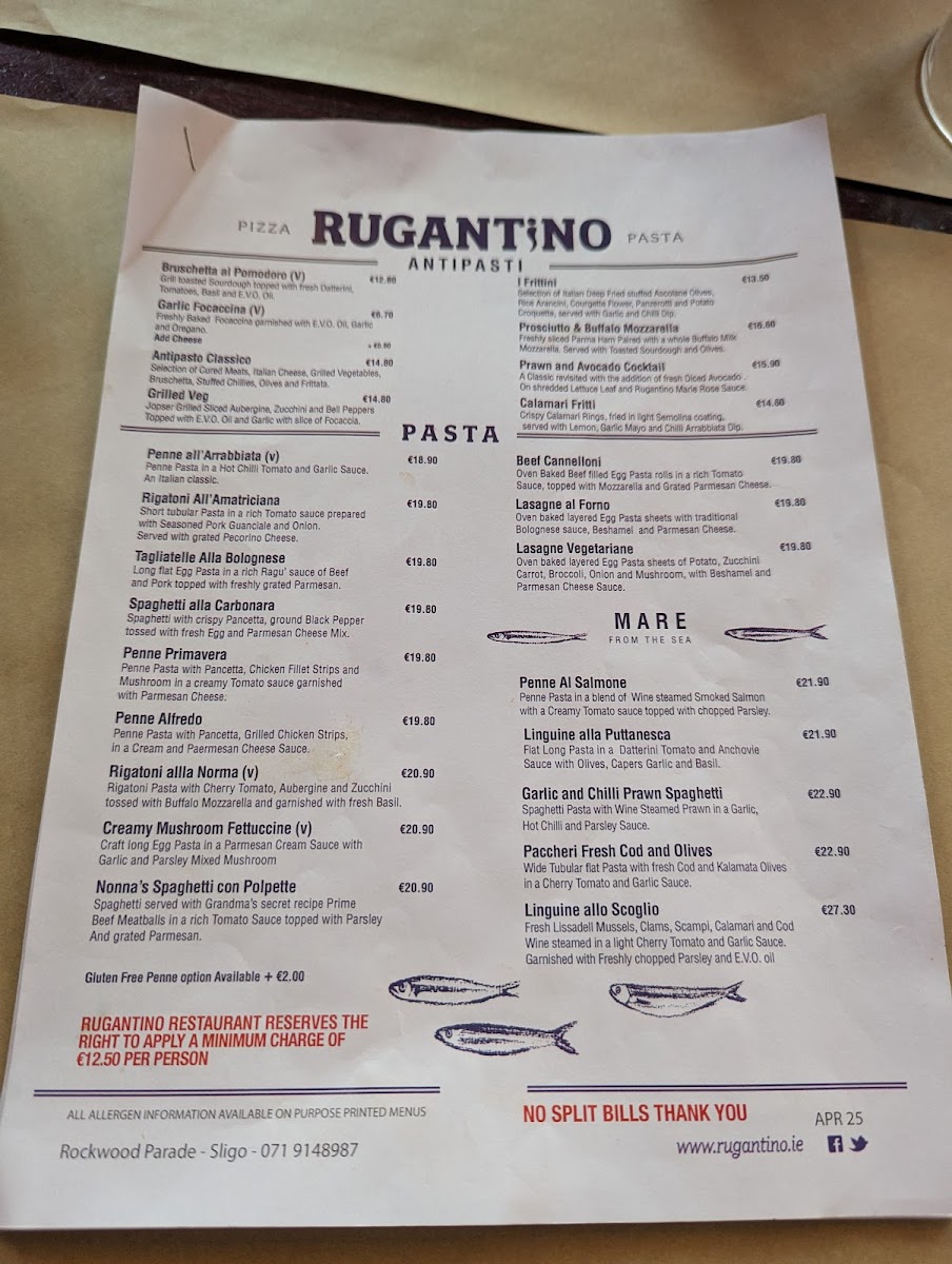 Menu Rugantino-1