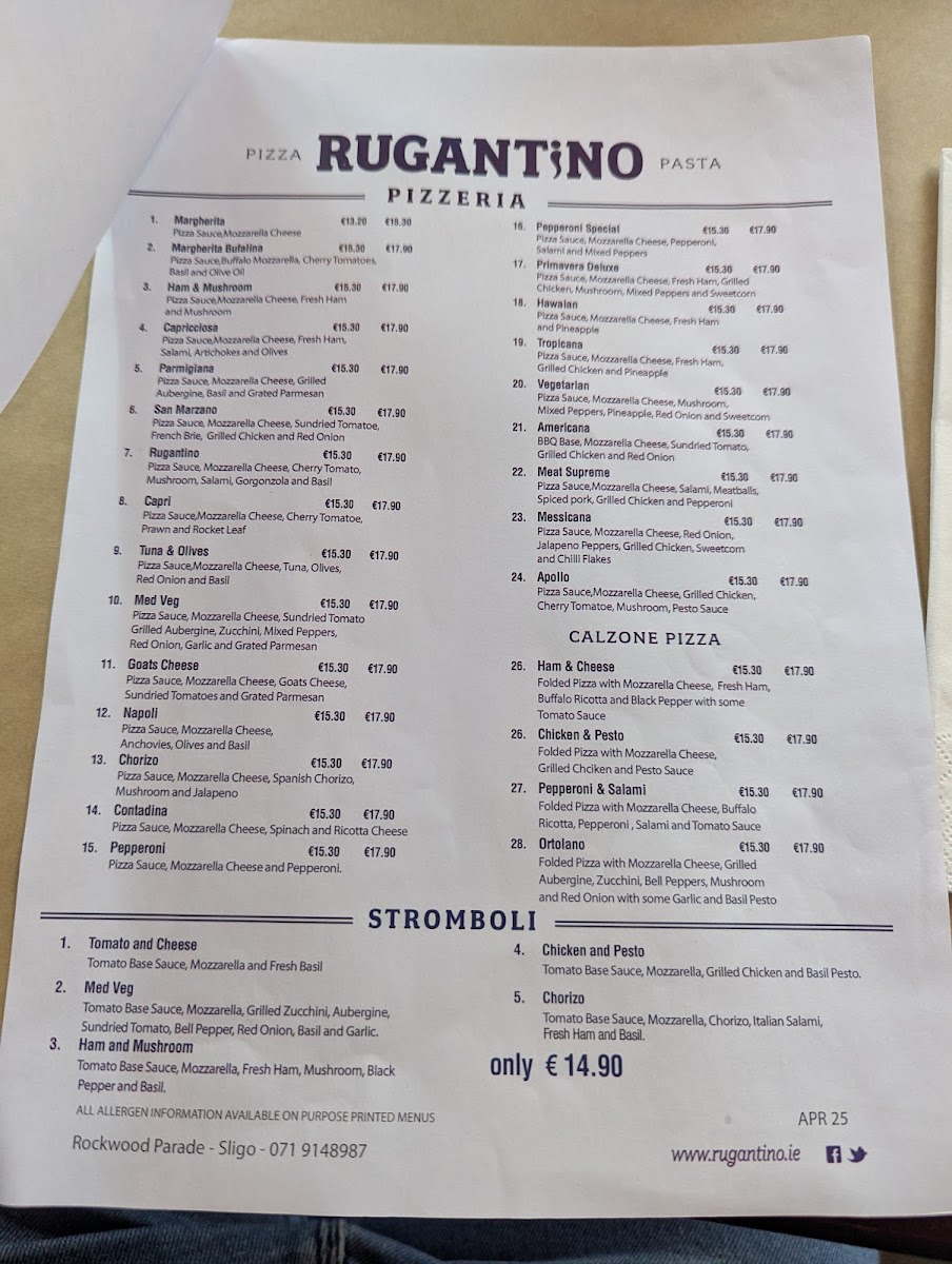 Menu Rugantino-2