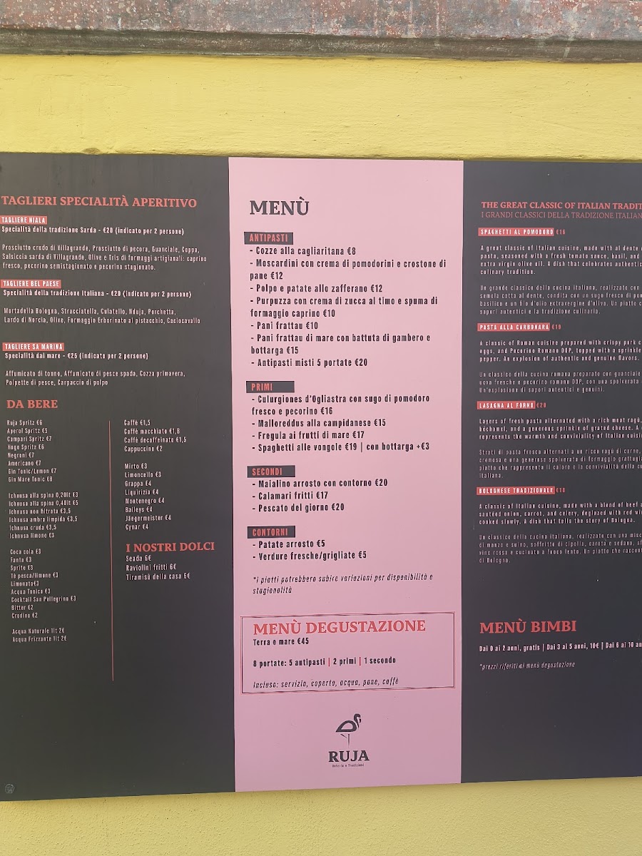 Menu Ruja Osteria E Tradizioni-1