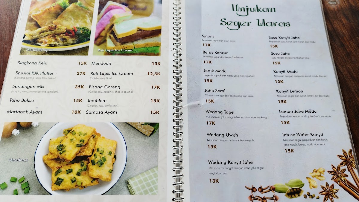 Menu Rumah Jawa Kediri-2