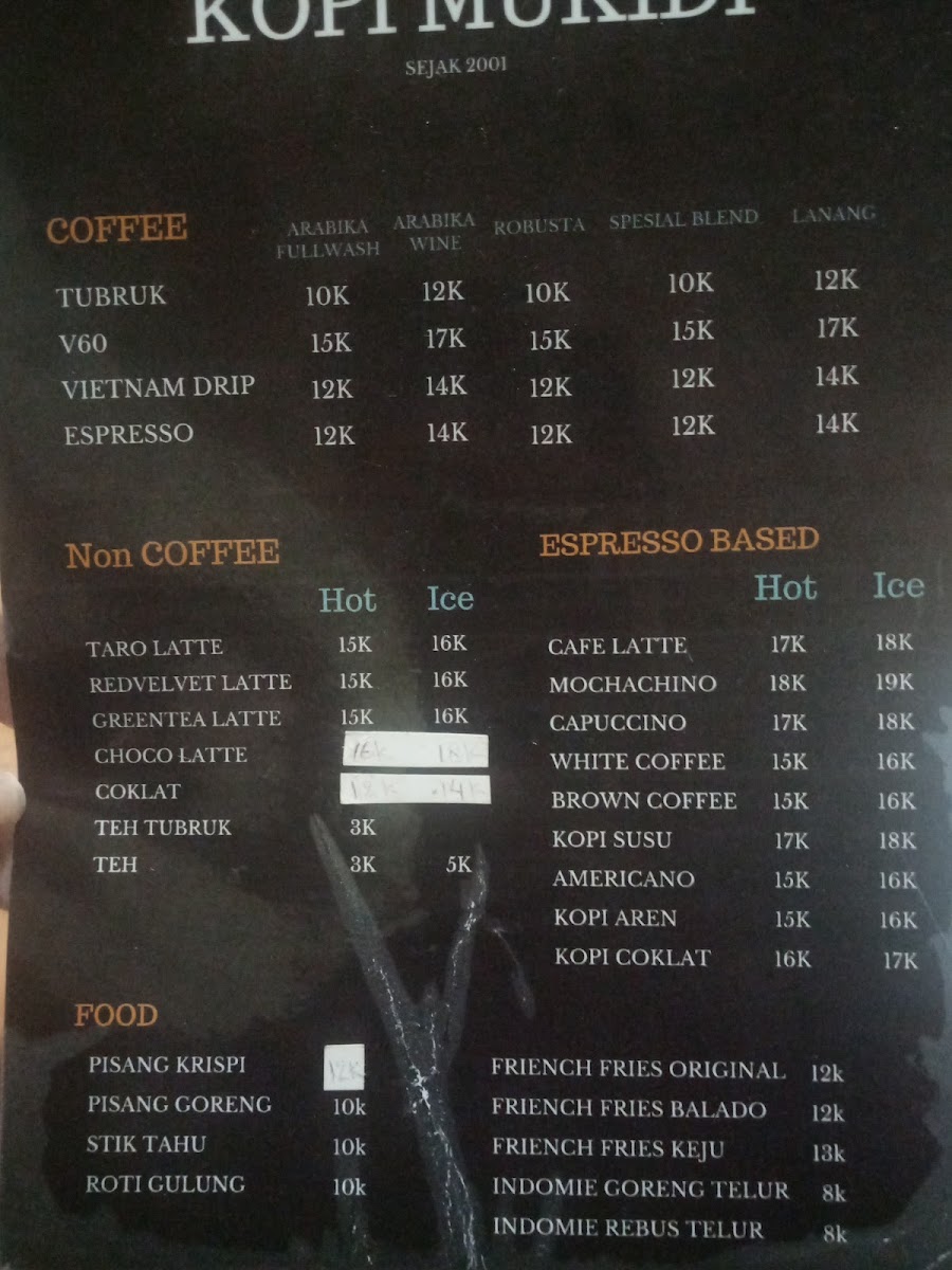 Menu Rumah Kopi Mukidi Temanggung-2