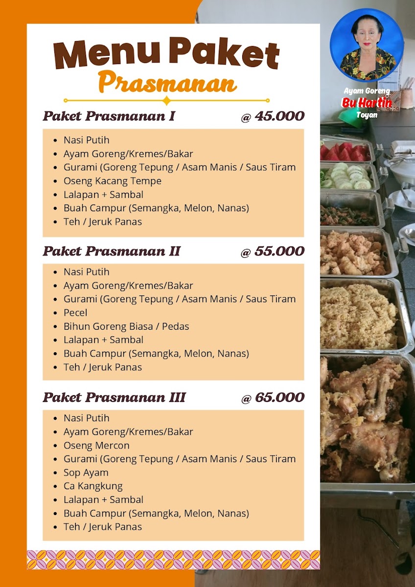 Menu Rumah Makan Ayam Goreng Bu Hartin Toyan-5