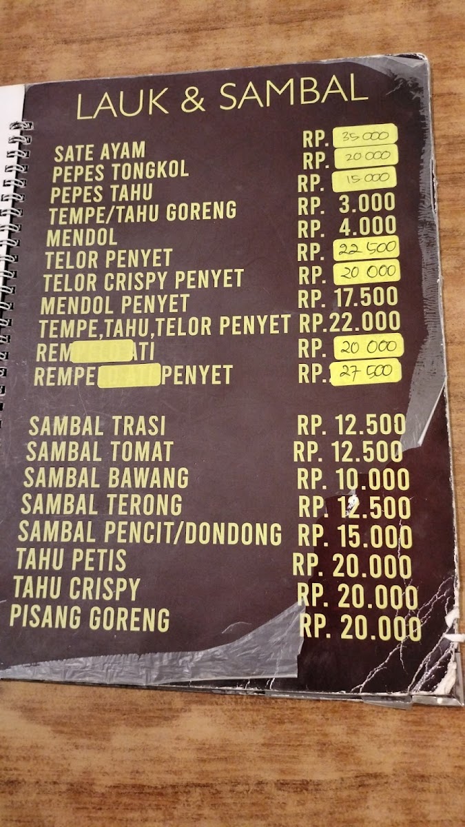 Menu Rumah Makan Inggil-10