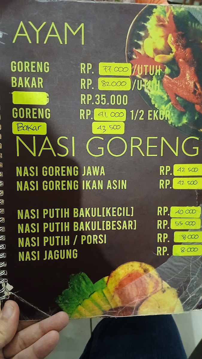 Menu Rumah Makan Inggil-6
