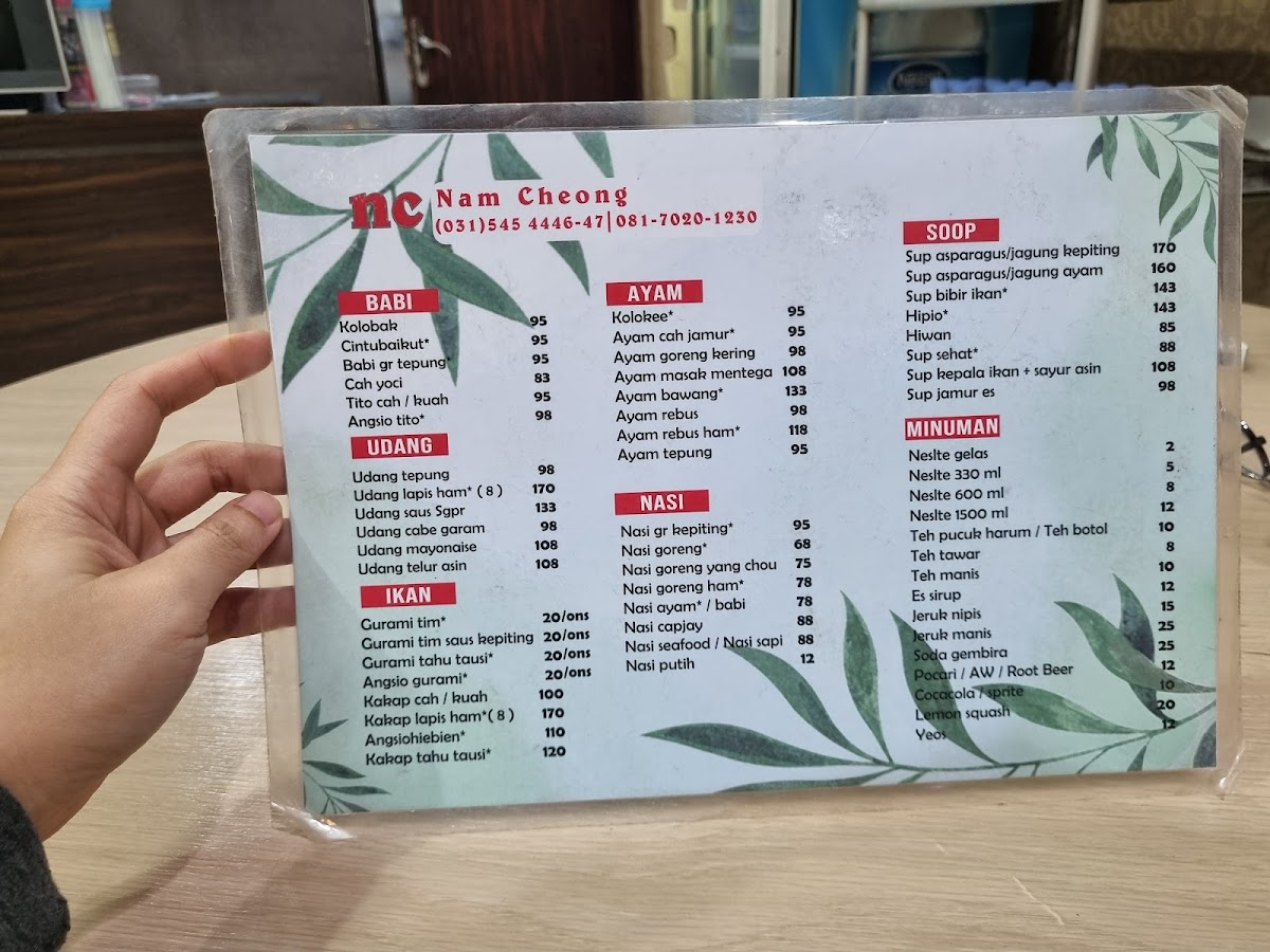 Menu Rumah Makan Nam Cheong-3