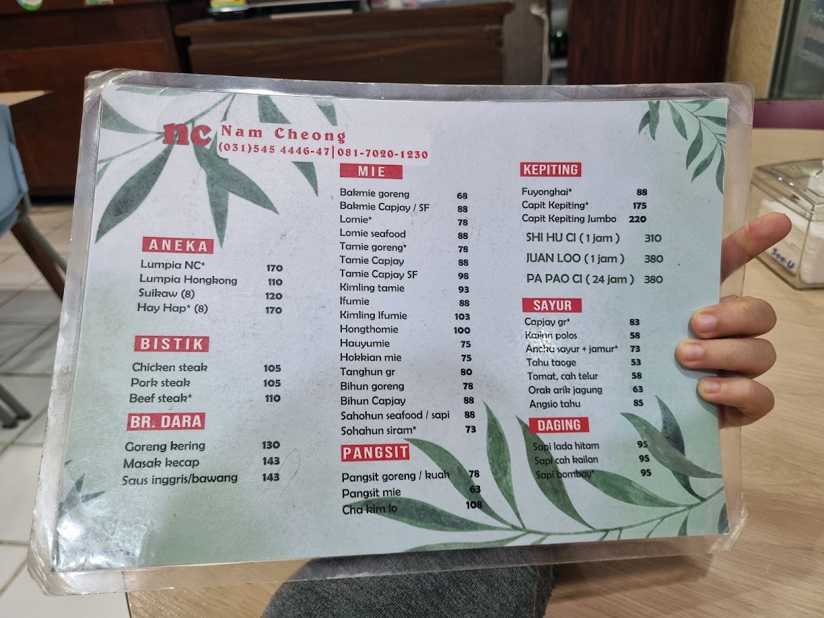 Menu Rumah Makan Nam Cheong-5
