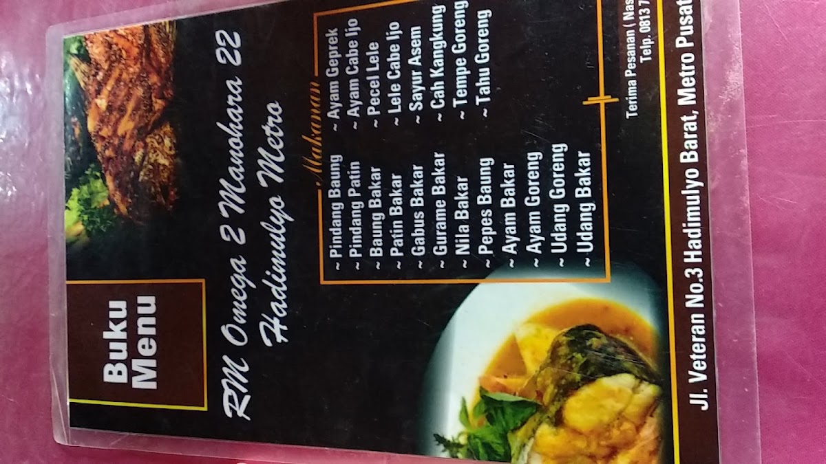 Menu Rumah Makan 'omega 2 Manohara'-10
