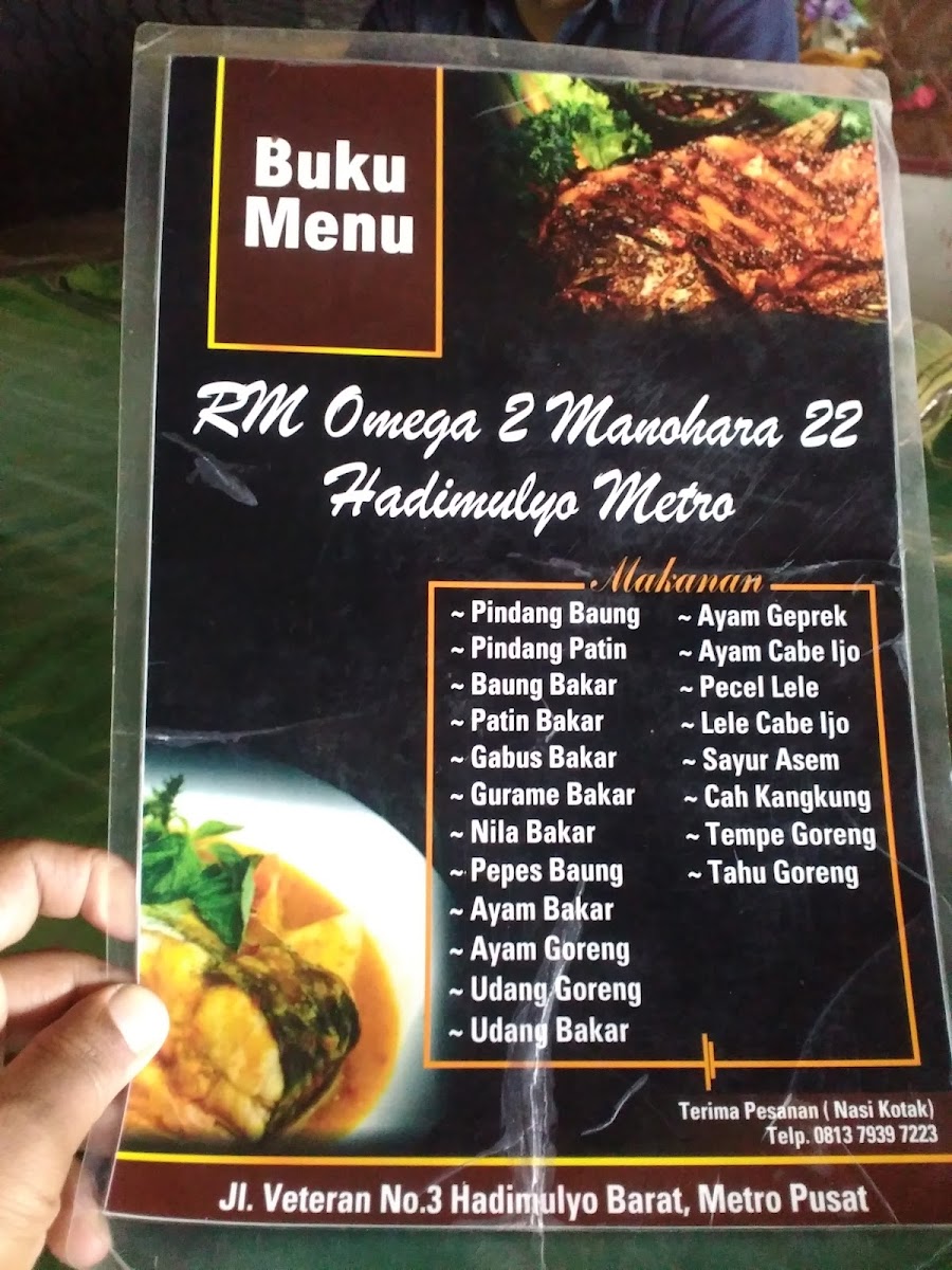Menu Rumah Makan 'omega 2 Manohara'-2
