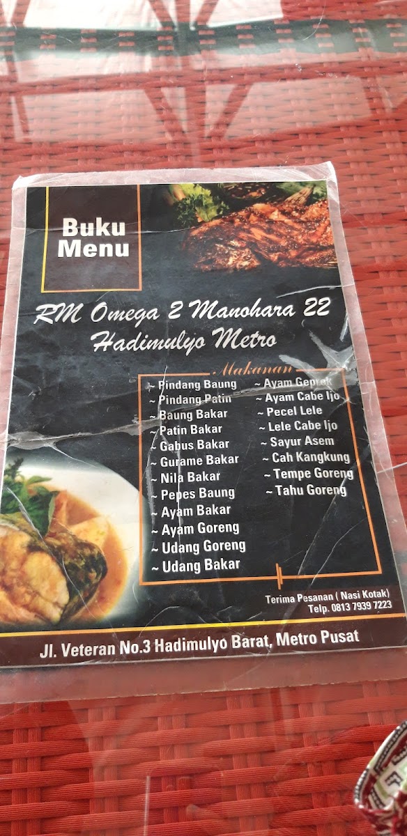 Menu Rumah Makan 'omega 2 Manohara'-7
