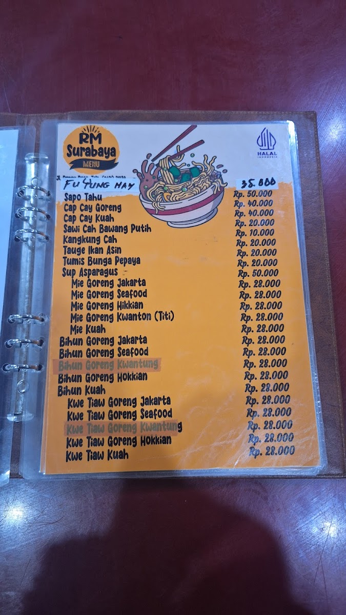 Menu Rumah Makan Surabaya-5
