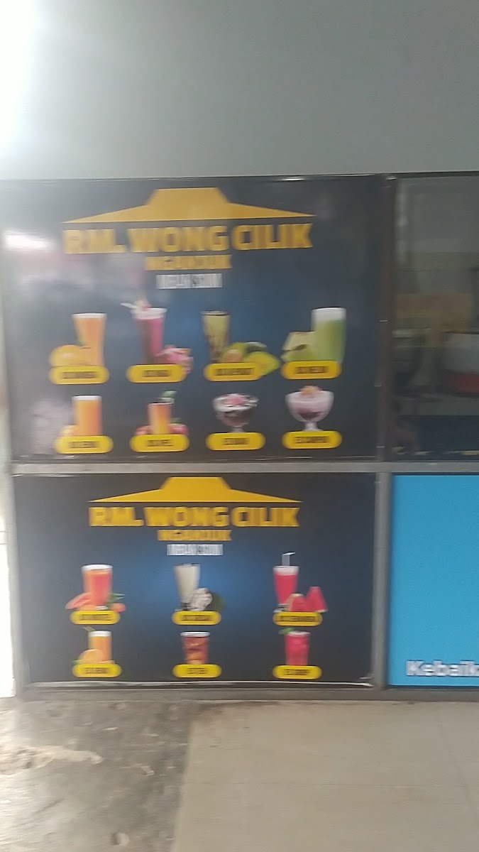 Menu Rumah Makan Wong Cilik-2