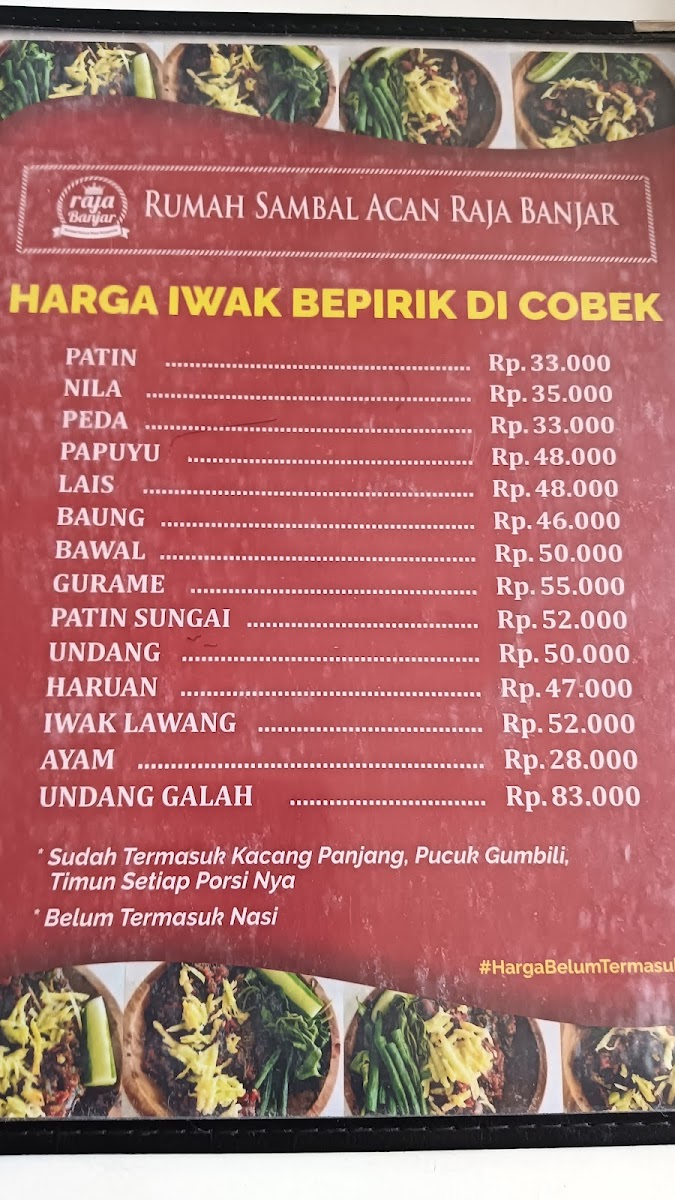 Menu Rumah Sambal Acan Raja Banjar-3