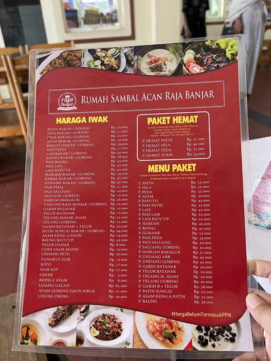 Menu Rumah Sambal Acan Raja Banjar-9