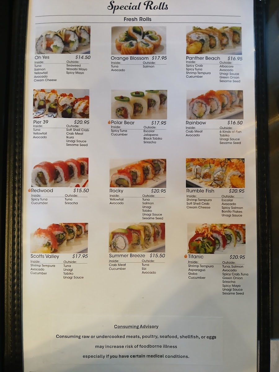 Menu Rumble Fish-7
