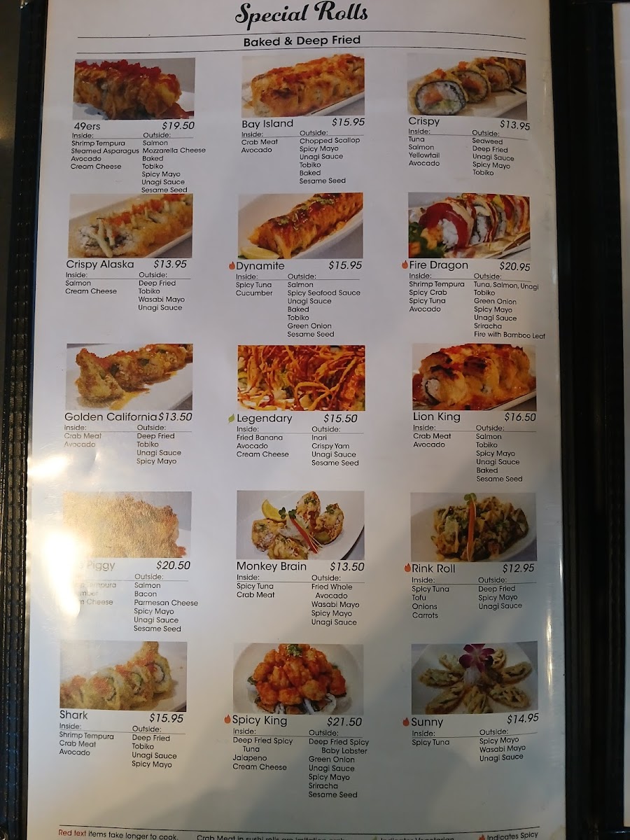 Menu Rumble Fish-8