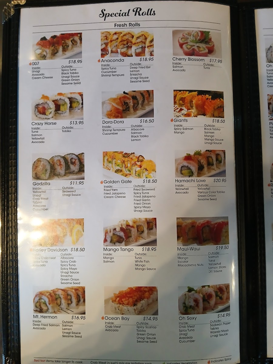 Menu Rumble Fish-9
