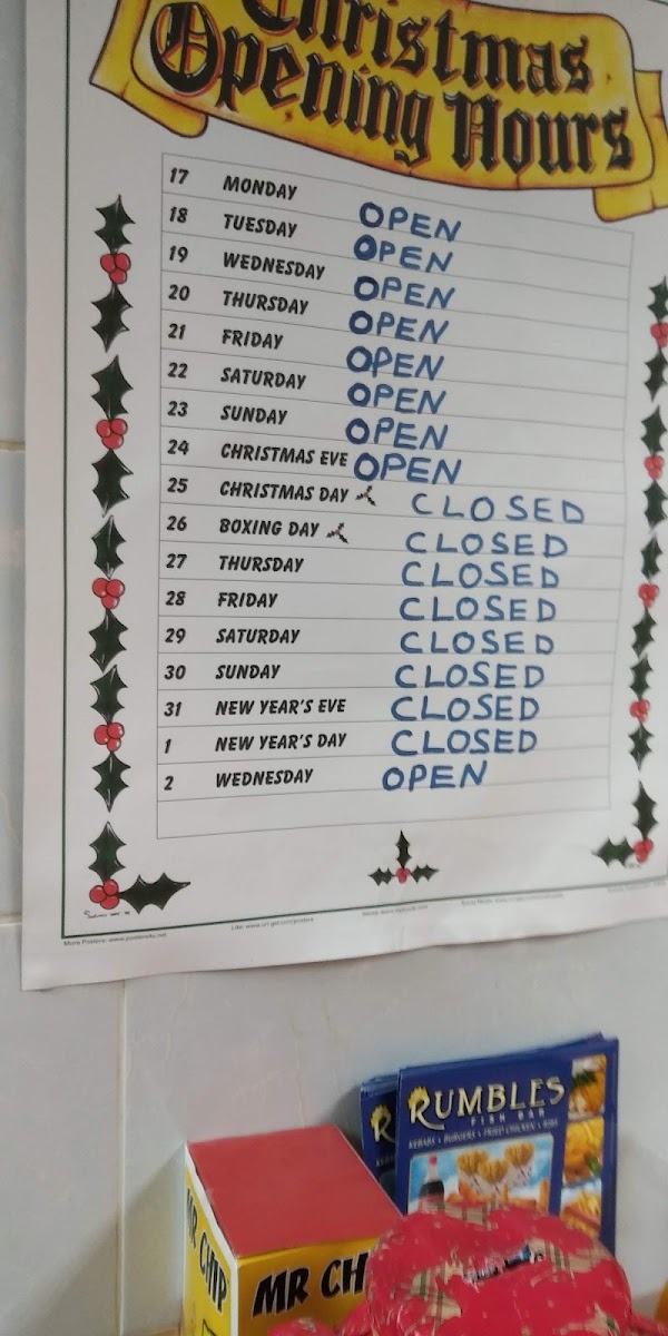 Menu Rumbles Fish Bar Chatteris-3