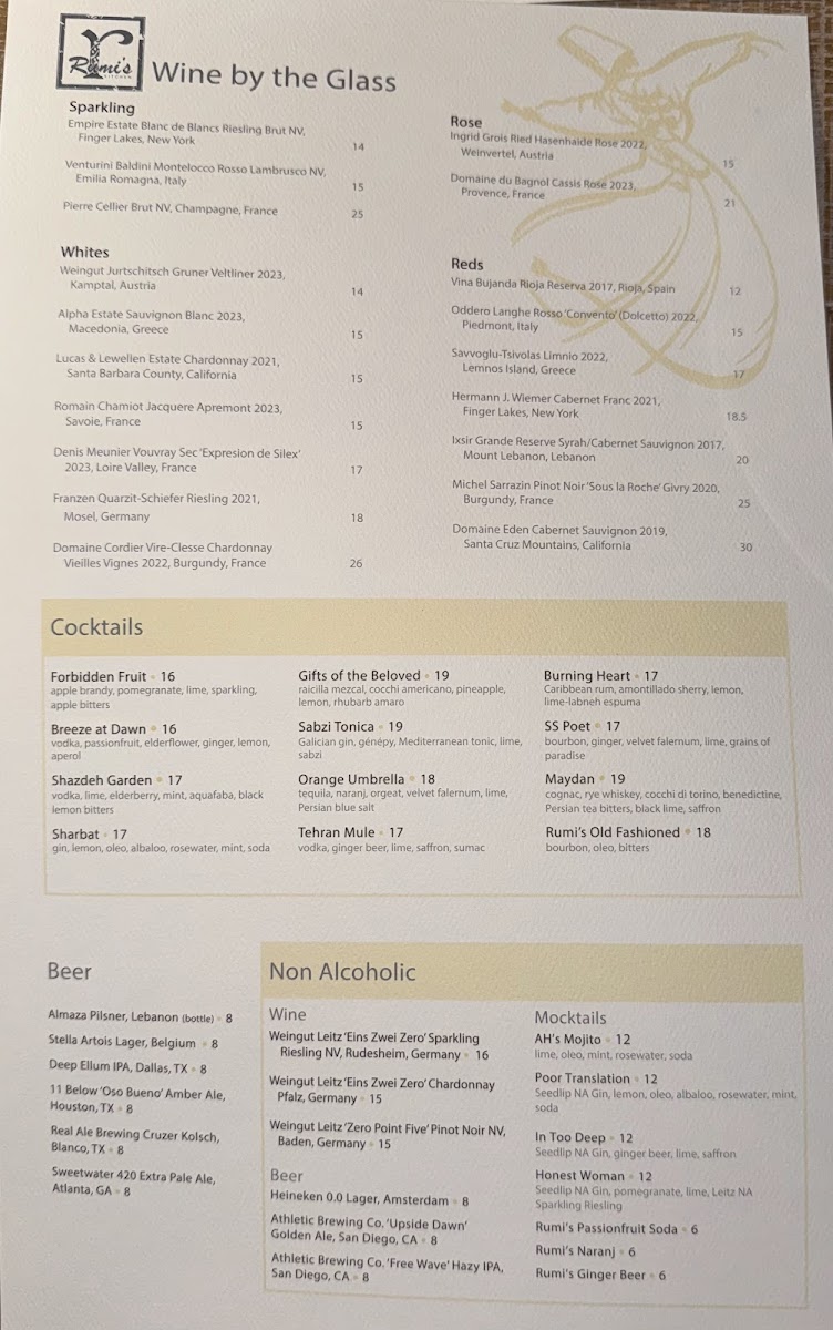 Menu Rumi's Kitchen-2