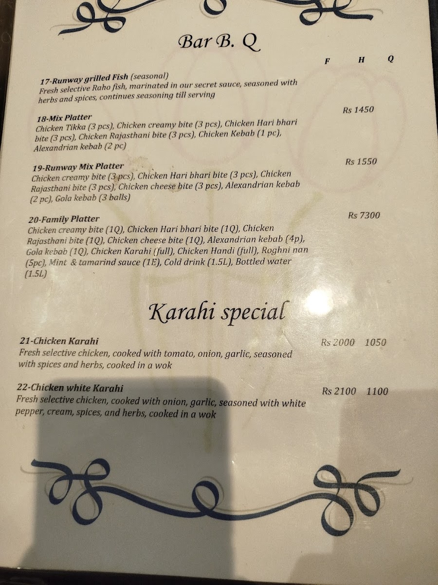 Menu Runway Food Court-1