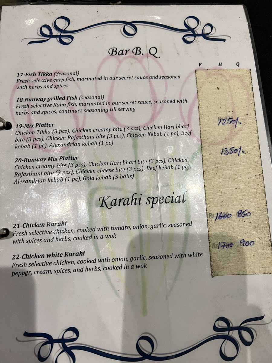 Menu Runway Food Court-7