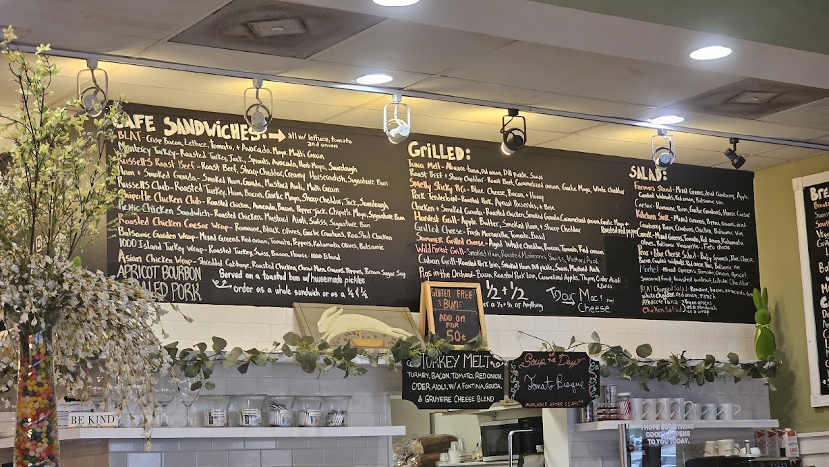 Menu Russell's Cafe & Bakery-1