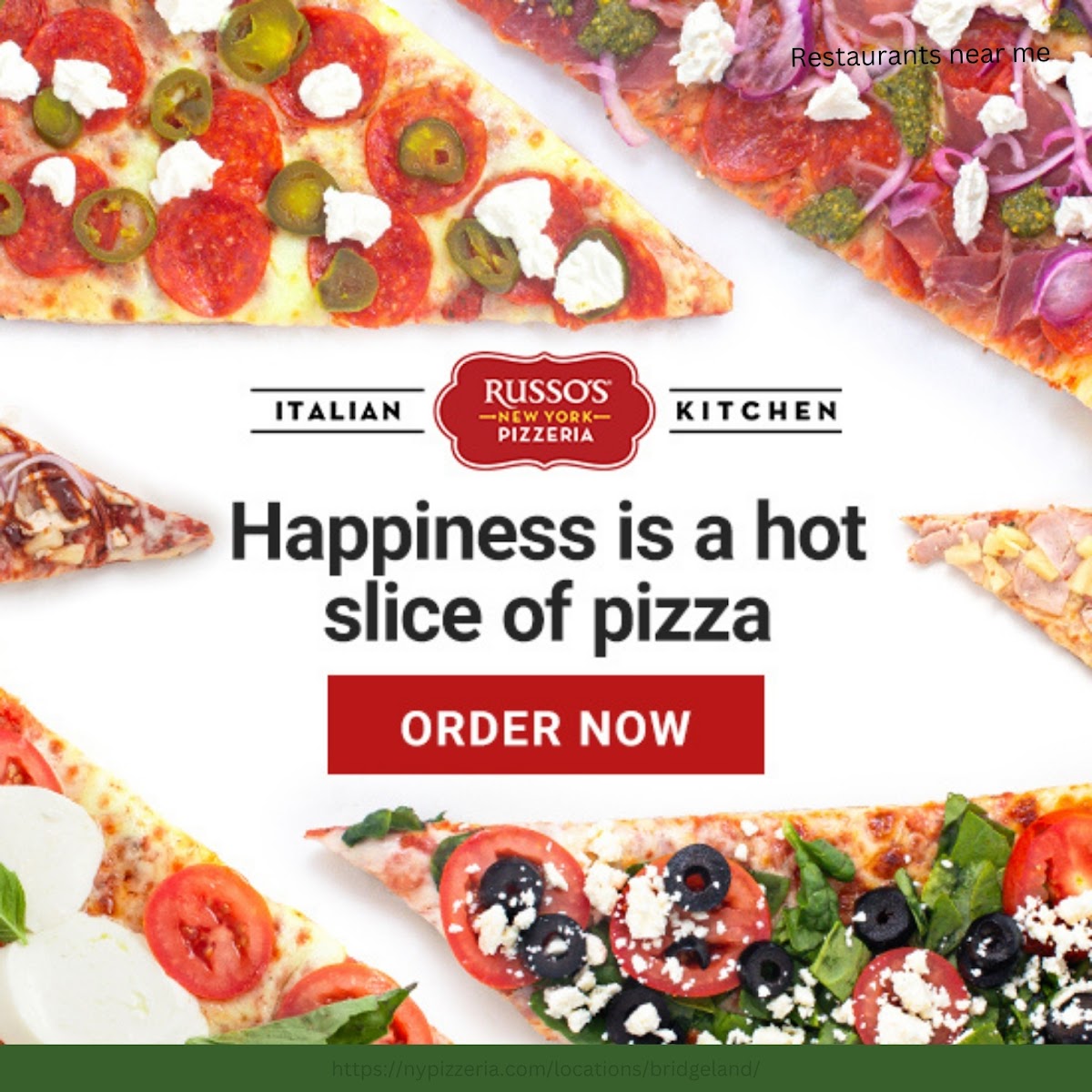 Menu Russo's New York Pizzeria & Italian Kitchen | Bridgeland-8