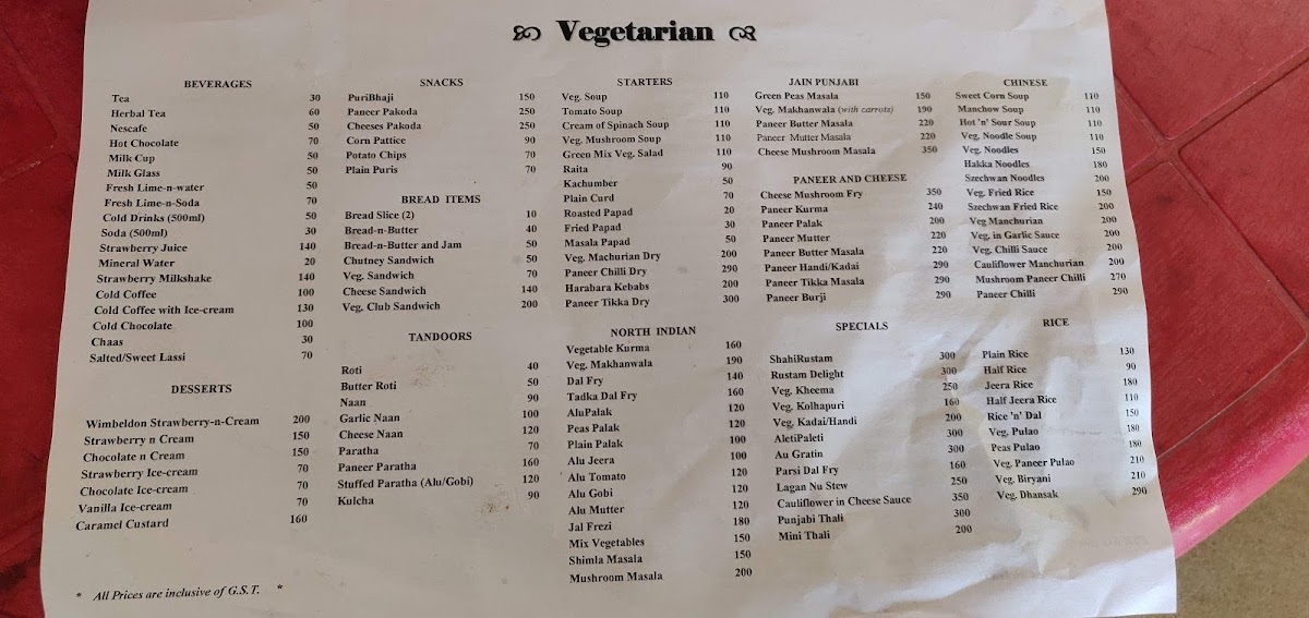 Menu Rustam's Strawberry Inn-10
