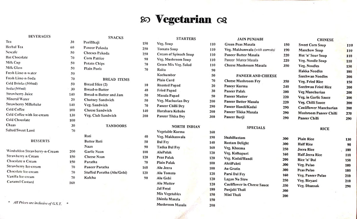 Menu Rustam's Strawberry Inn-4