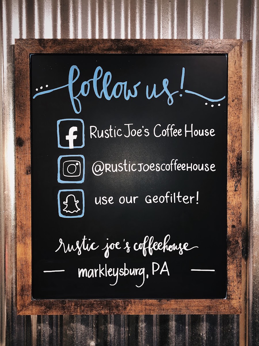 Menu Rustic Joe’S Coffee House-4