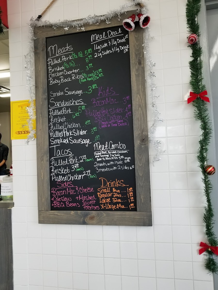 Menu Rustic Pig Bbq, Fruitland, Id-5