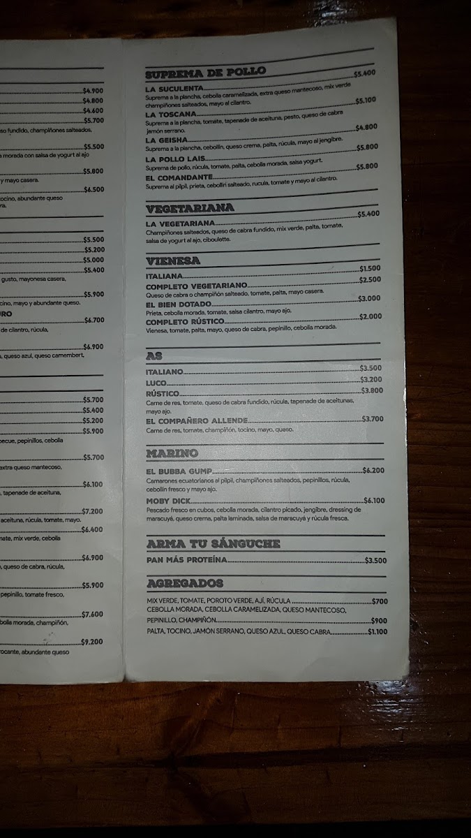 Menu Rústico Sanguchería-4