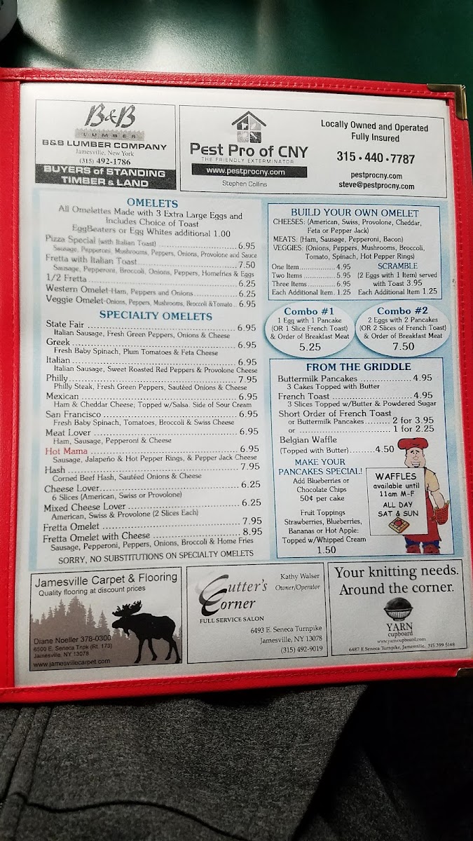 Menu Ruston's Diner-4
