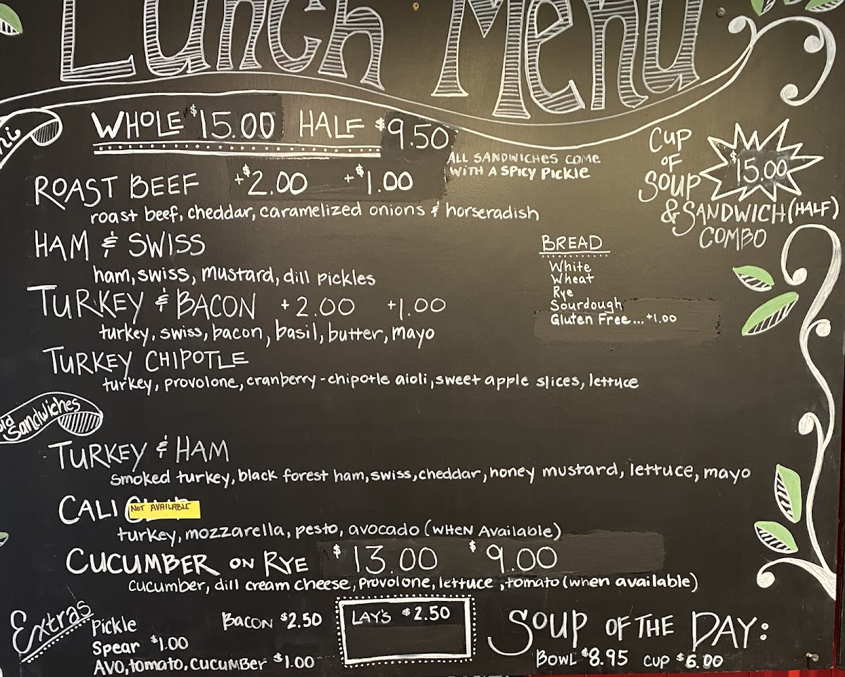 Menu Rusty Compass Coffeehouse-3