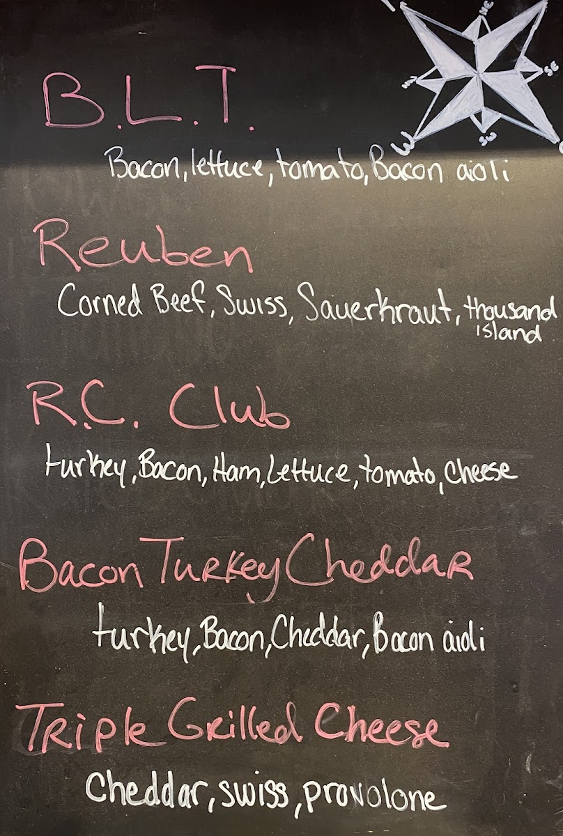 Menu Rusty Compass Coffeehouse-4