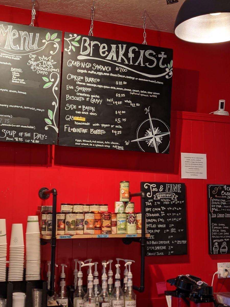 Menu Rusty Compass Coffeehouse-8