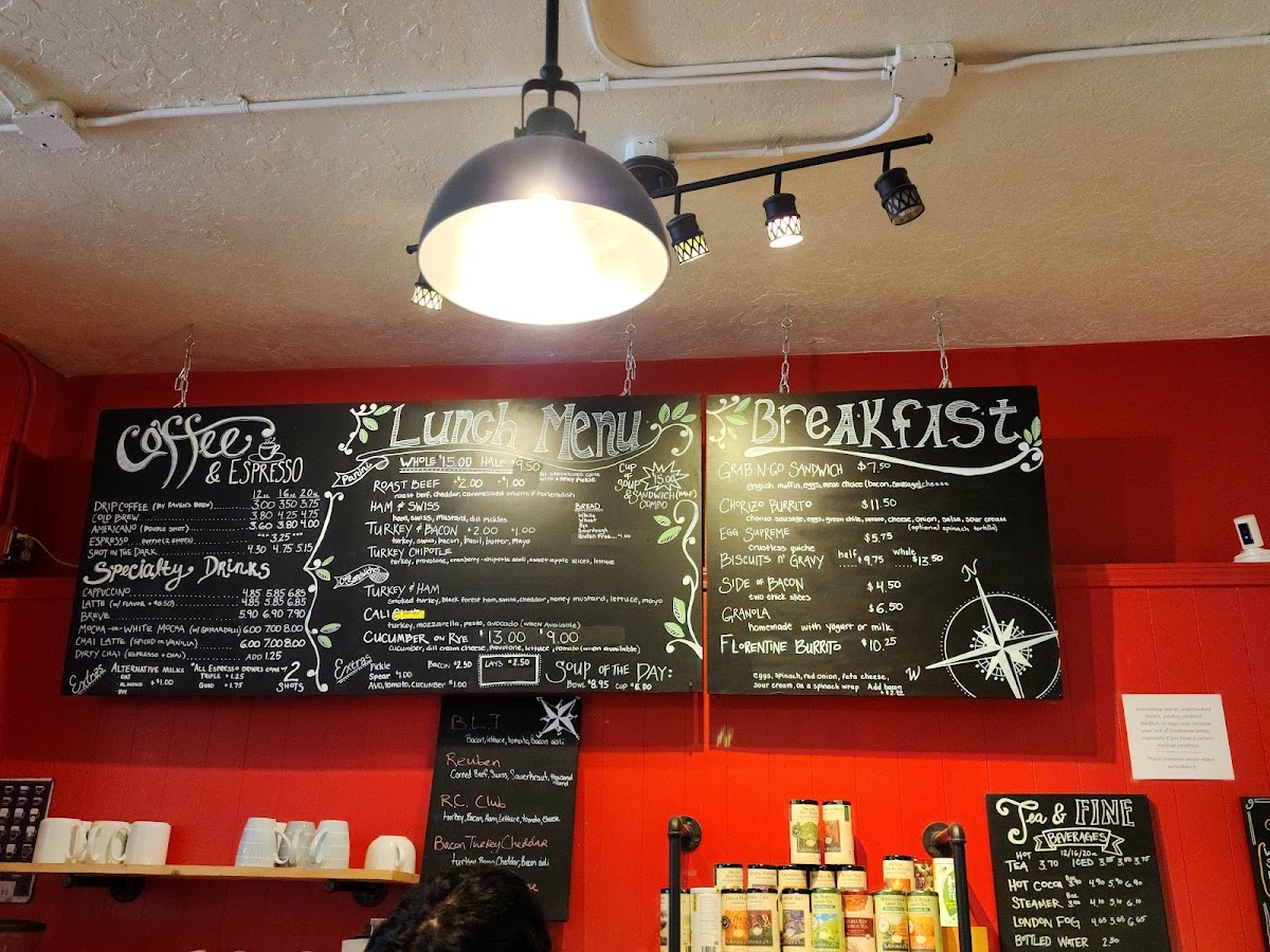 Menu Rusty Compass Coffeehouse-9