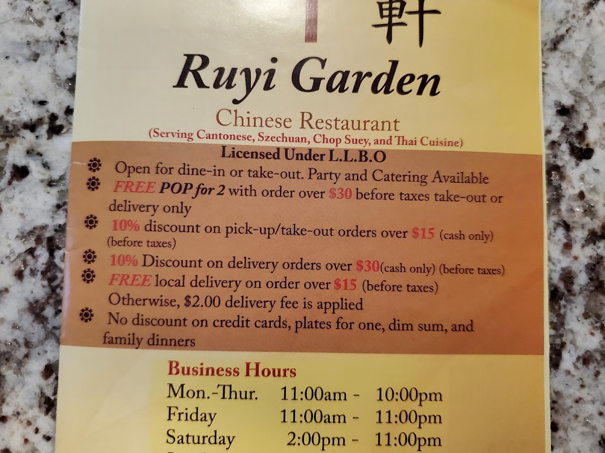 Menu Ruyi Garden-1