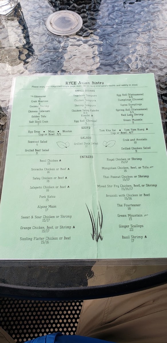 Menu Ryce Asian Bistro-4