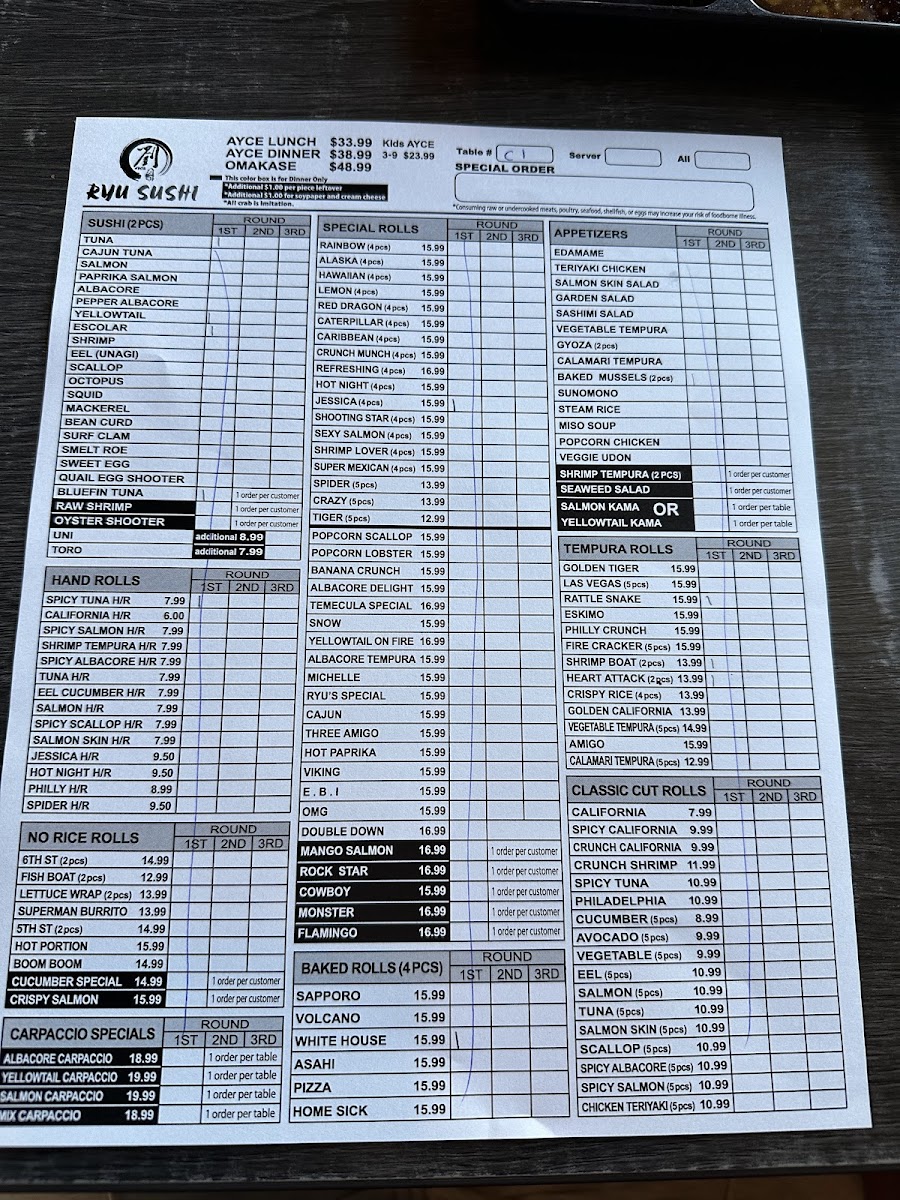 Menu Ryu Sushi-6
